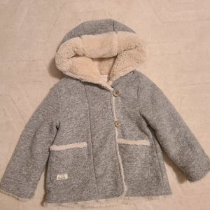 ZARA COZY PEA COAT